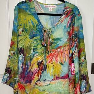 Leoma Lovegrove Tunic top NWT, size 3X